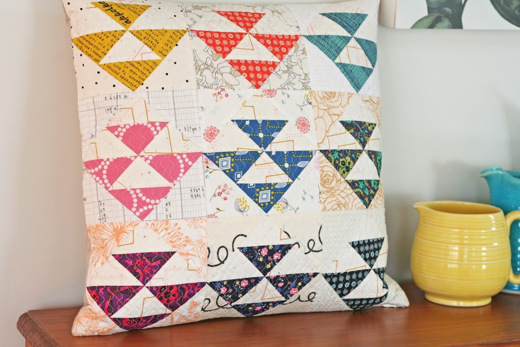 wooden spoon quilts pillow